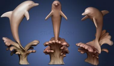 3D модель Дельфин (Ремикс) (STL)